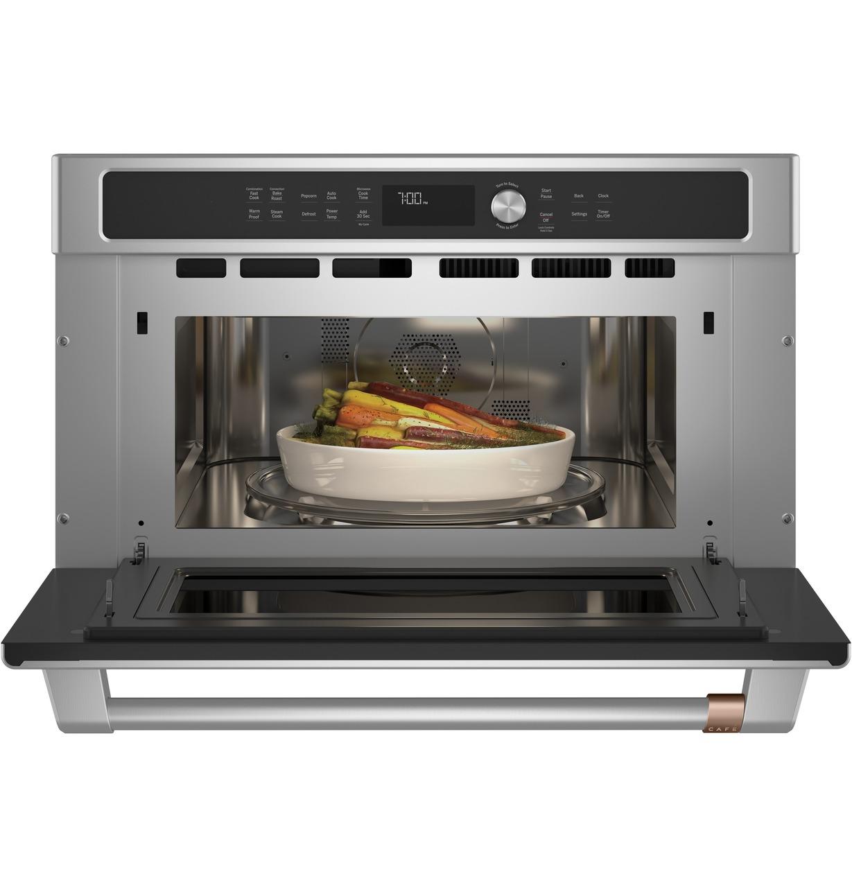 Cafe CWB713P2NS1 Caf(eback)™ Built-In Microwave/Convection Oven