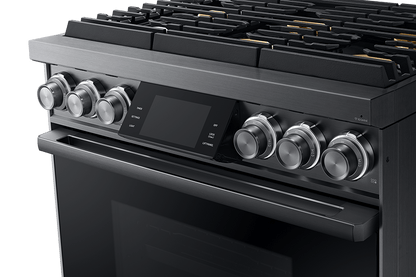 Dacor DOP36M96GPM 36" Pro Gas Range, Graphite Stainless Steel, Liquid Propane