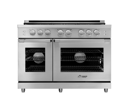 Dacor HGPR48SLP Gas Pro Range, Silver Stainless Steel, Liquid Propane