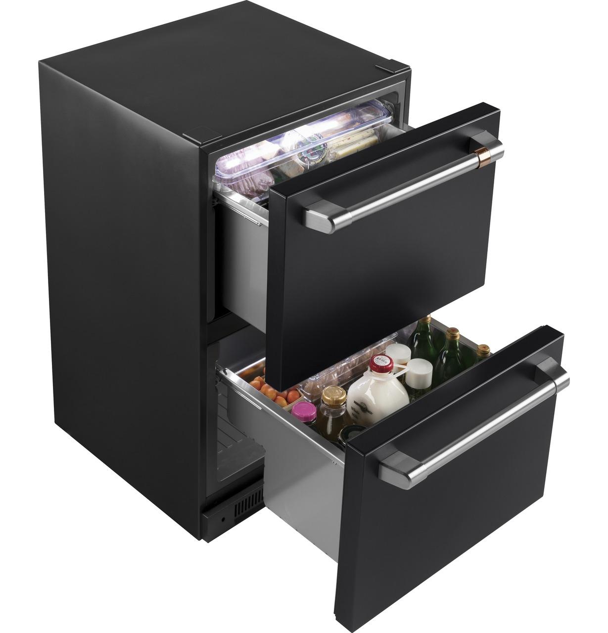 Cafe CDE06RP3ND1 CAF(EBACK)™ 5.7 Cu. Ft. Built-In Dual-Drawer Refrigerator