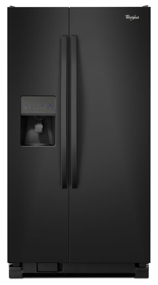 Whirlpool 36-inch Wide Large Side-by-Side Refrigerator with Greater Capacity and Temperature Control - 25 cu. ft.