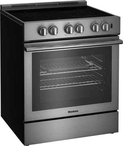 Blomberg Appliances BIR34452SS 30in Induction range with 5.7 cu ft self clean oven, slide-in style