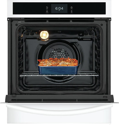 Frigidaire GCWS2438AW 24" Single Electric Wall Oven with Air Fry