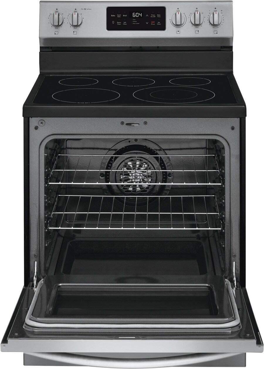 Frigidaire Gallery 30" Freestanding Electric Range with Steam Clean