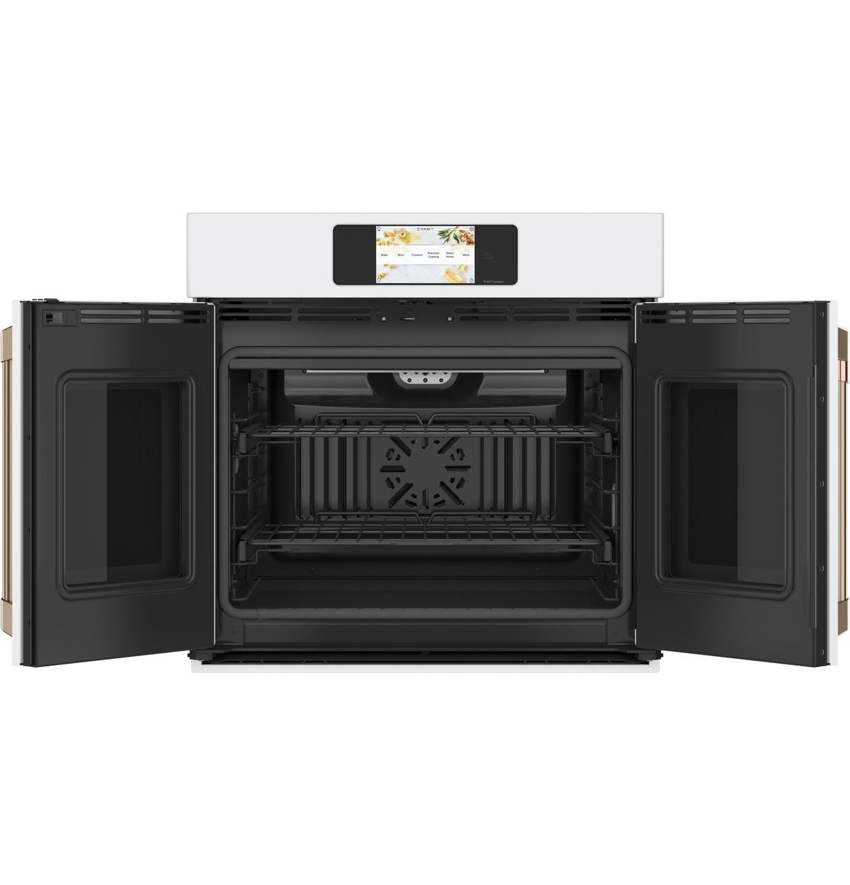 Cafe CTS90FP4NW2 CAF(EBACK)™ Professional Series 30" Smart Built-In Convection French-Door Single Wall Oven