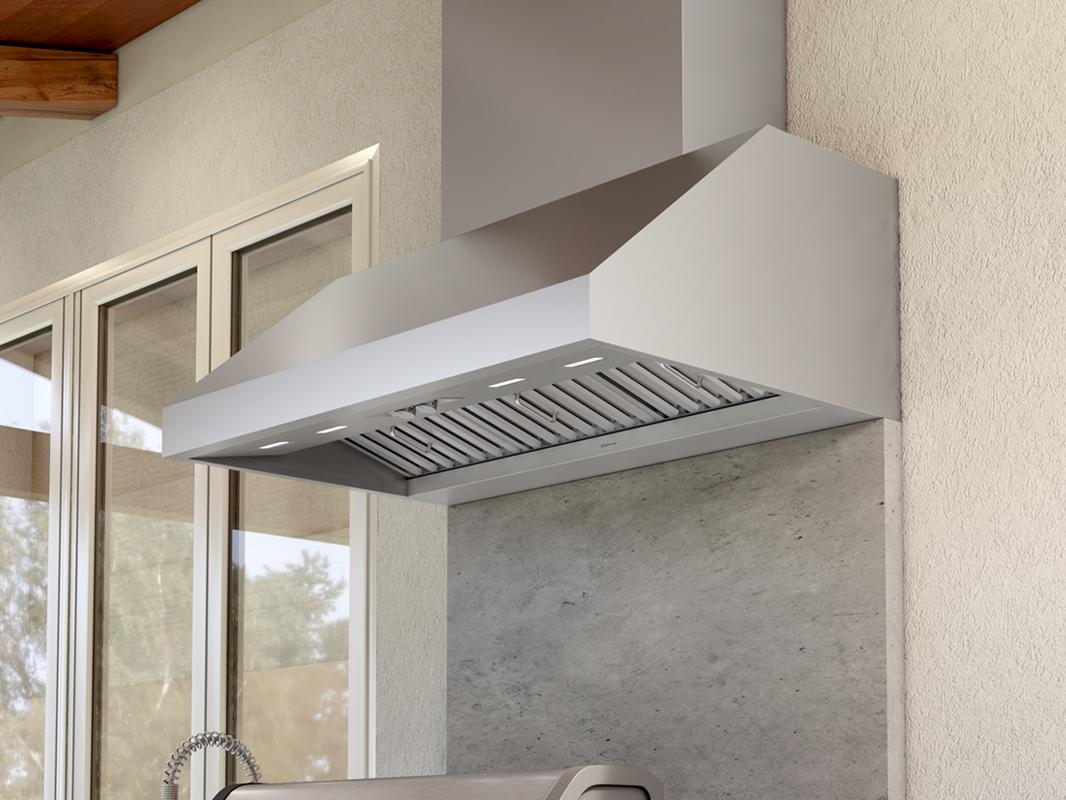 AK7842CS Cypress Wall Outdoor, 42in, LED, SS, 1200 CFM
