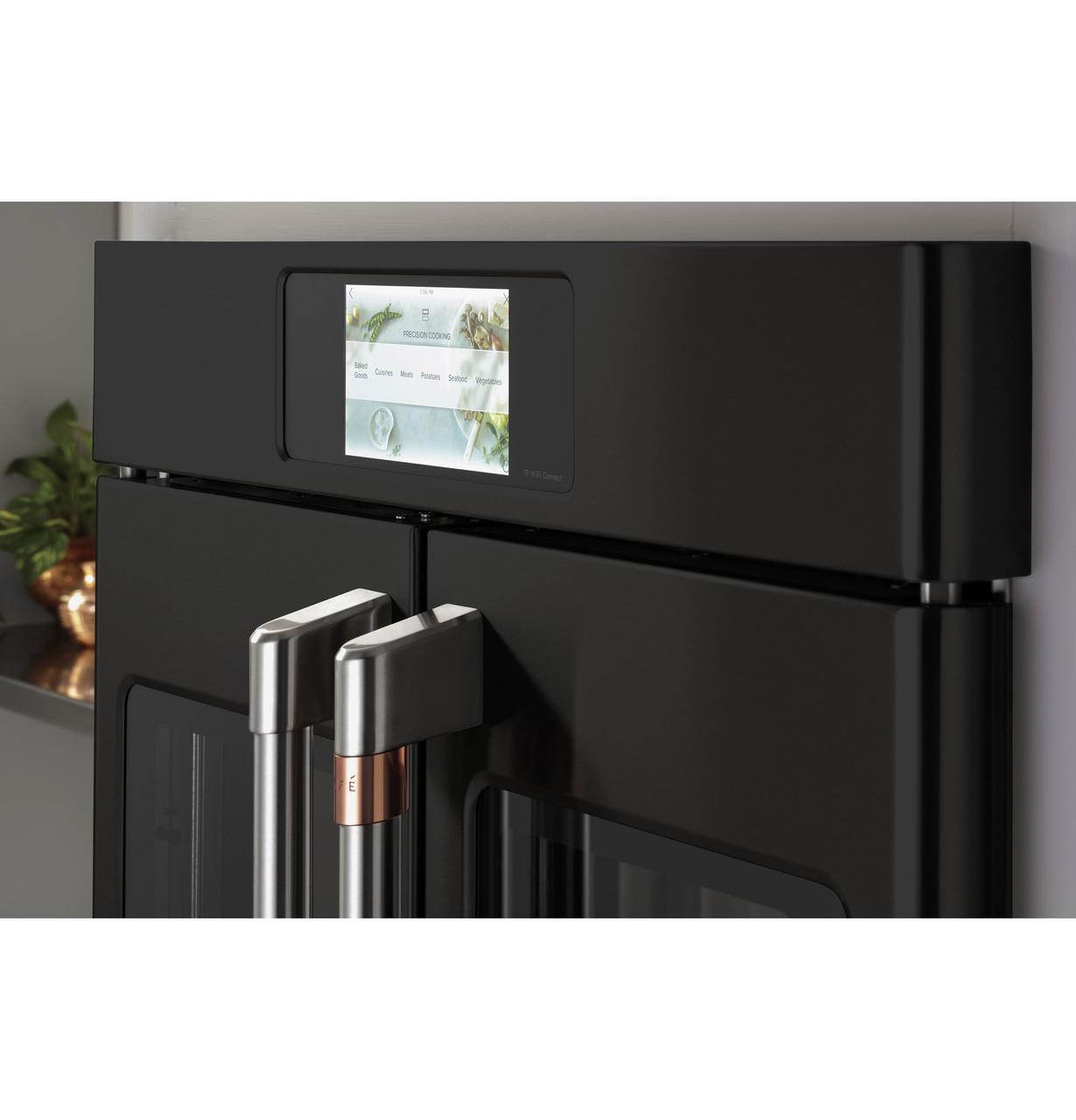 Cafe CTD90FP3ND1 CAF(EBACK)™ Professional Series 30" Smart Built-In Convection French-Door Double Wall Oven