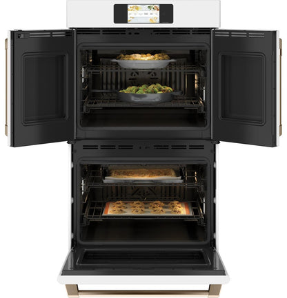 Cafe CTD90FP4NW2 CAF(EBACK)™ Professional Series 30" Smart Built-In Convection French-Door Double Wall Oven