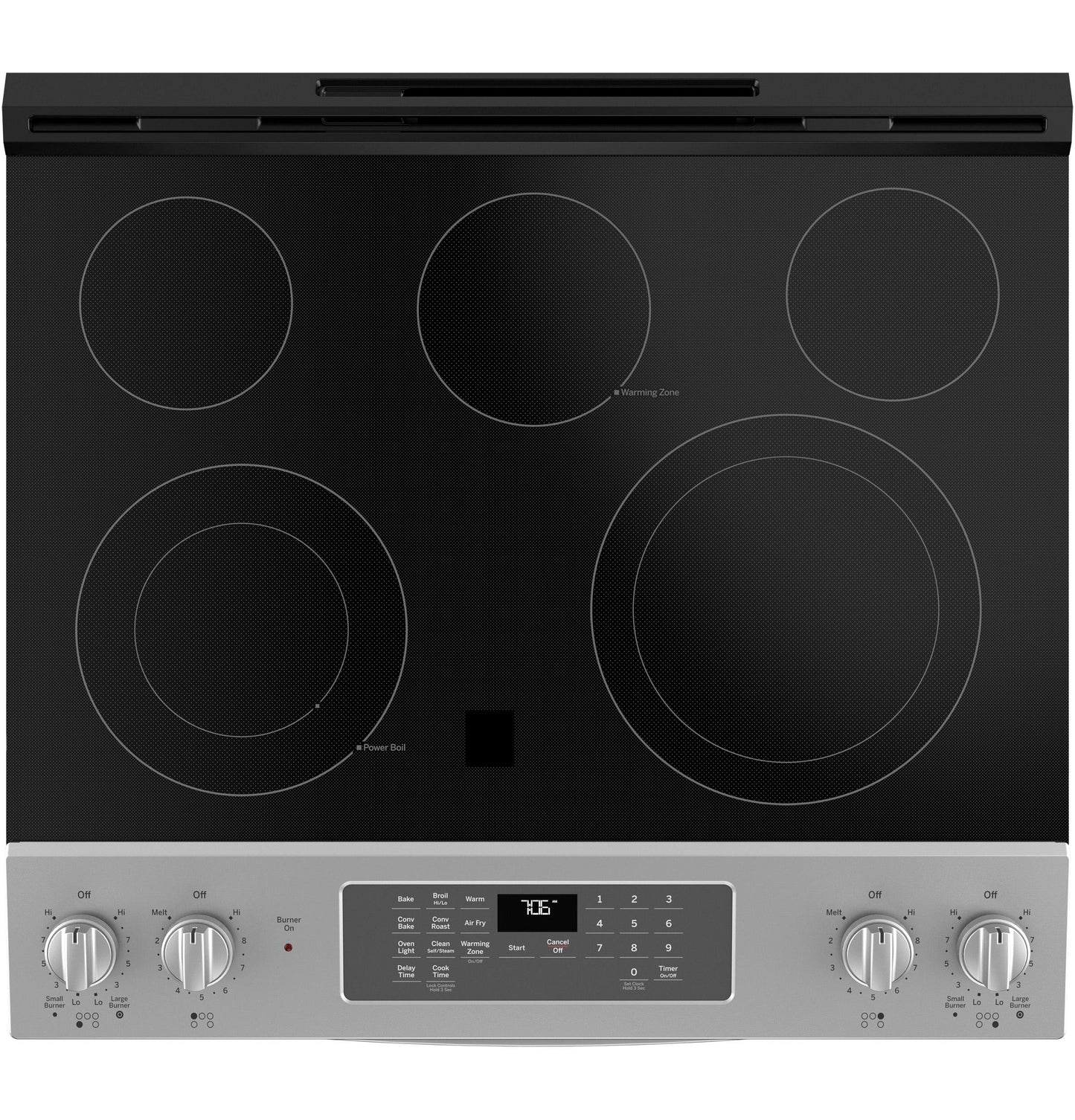 GE® 30" Slide-In Electric Convection Range with No Preheat Air Fry