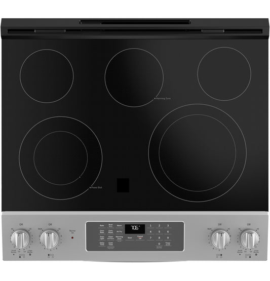 GE® 30" Slide-In Electric Convection Range with No Preheat Air Fry