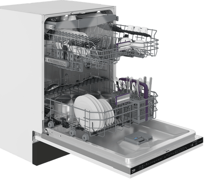 Beko DIT39434 Tall Tub Dishwasher with (16 place settings, 39.0