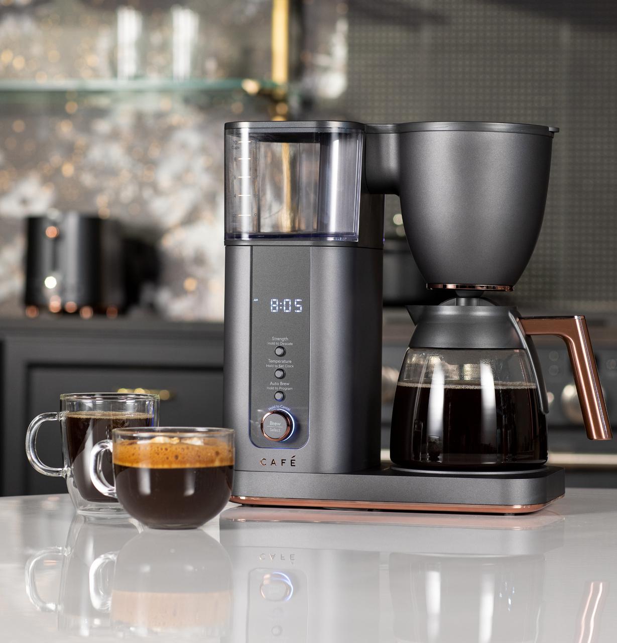 Cafe C7CDABS3RD3 CAF(EBACK)™ Specialty Drip Coffee Maker with Glass Carafe