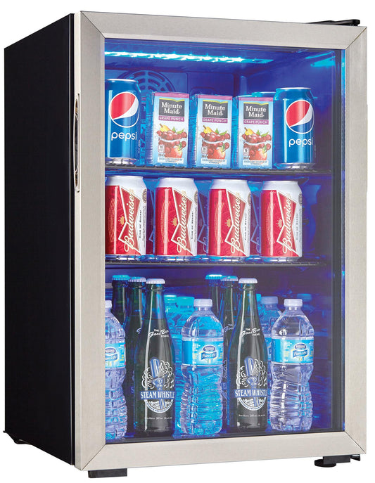 DBC026A1BSSDB Danby 2.6 cu. ft. Free-Standing Beverage Center in Stainless Steel
