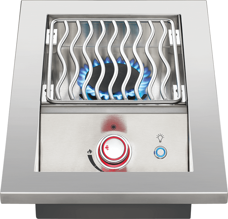 Napoleon Bbq BIB10RTNSS Built-in 700 Series Single Range Top Burner with Stainless Steel Cover , Natural Gas, Stainless Steel