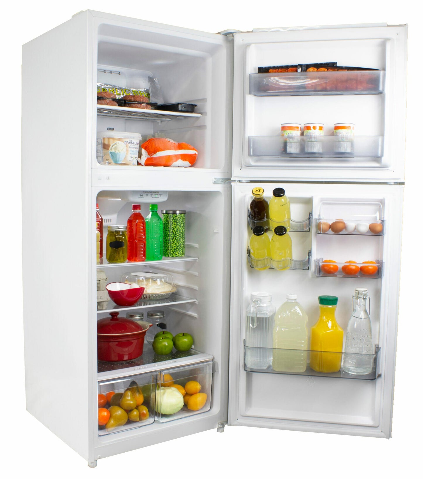DFF101B1WDB Danby 10.1 cu. ft. Top Mount Apartment Size Fridge in White