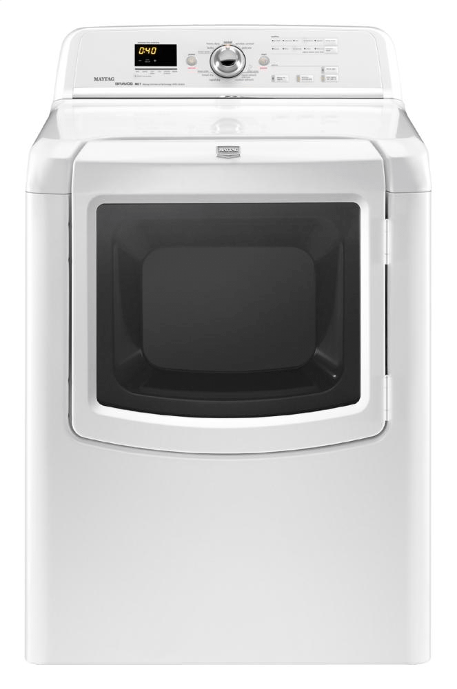 Maytag MEDB850WQ Bravos® Electric Dryer with Steam-Enhanced Cycle