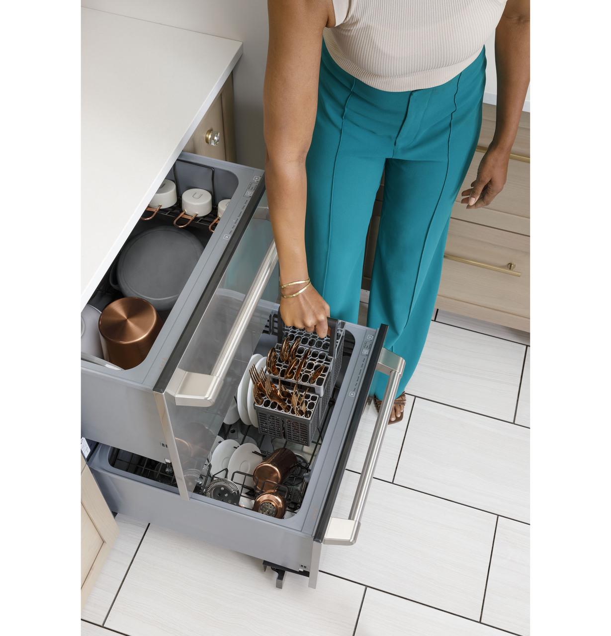 Cafe CDD420P2TS1 CAF(EBACK)™ Dishwasher Double Drawer