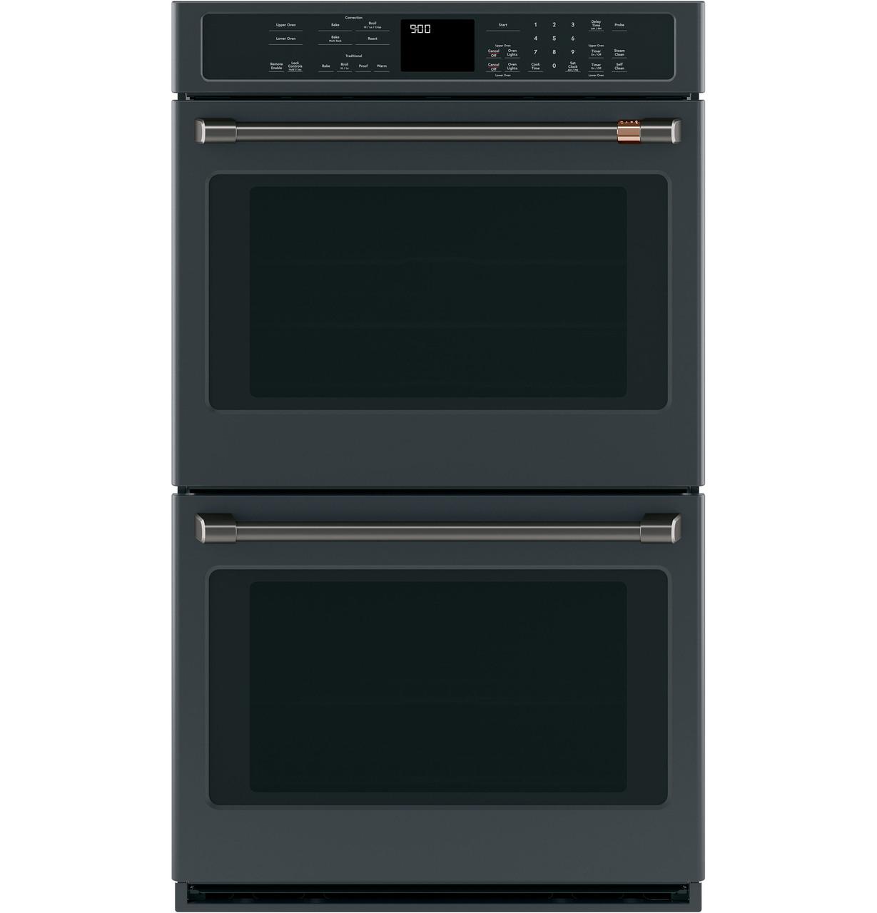 Cafe CXWD0H0PMBT CAF(EBACK)™ 2 - 30" Double Wall Oven Handles - Brushed Black