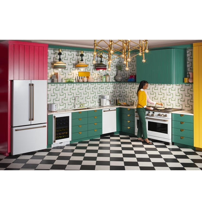 Cafe CWE23SP4MW2 CAF(EBACK)™ ENERGY STAR® 23.1 Cu. Ft. Smart Counter-Depth French-Door Refrigerator