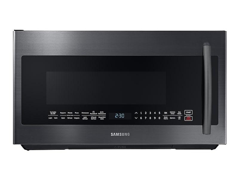 2.1 cu. ft. Over-the-Range Microwave with PowerGrill in Fingerprint Resistant Black Stainless Steel