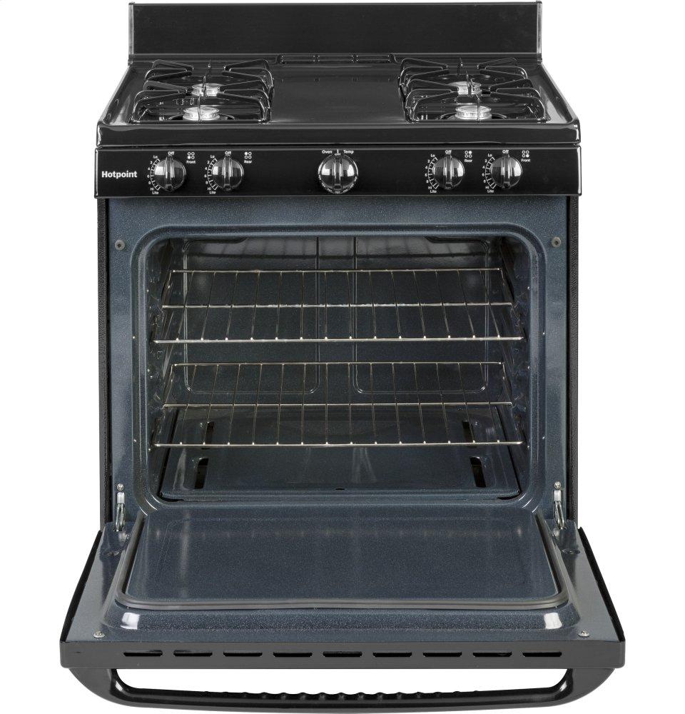 Hotpoint® 30" Free-Standing Gas Range