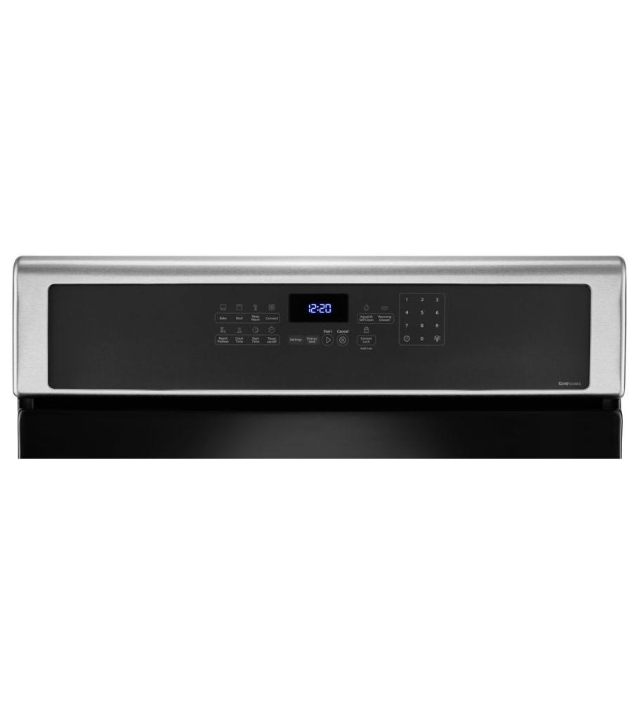 Whirlpool WFG715H0EE 5.8 Cu. Ft. Freestanding Gas Range with AquaLift® Self-Cleaning Technology