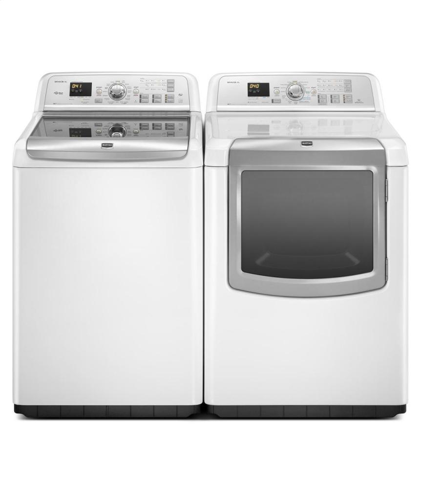 Maytag MEDB950YW Bravos XL® High-Efficiency Electric Steam Dryer