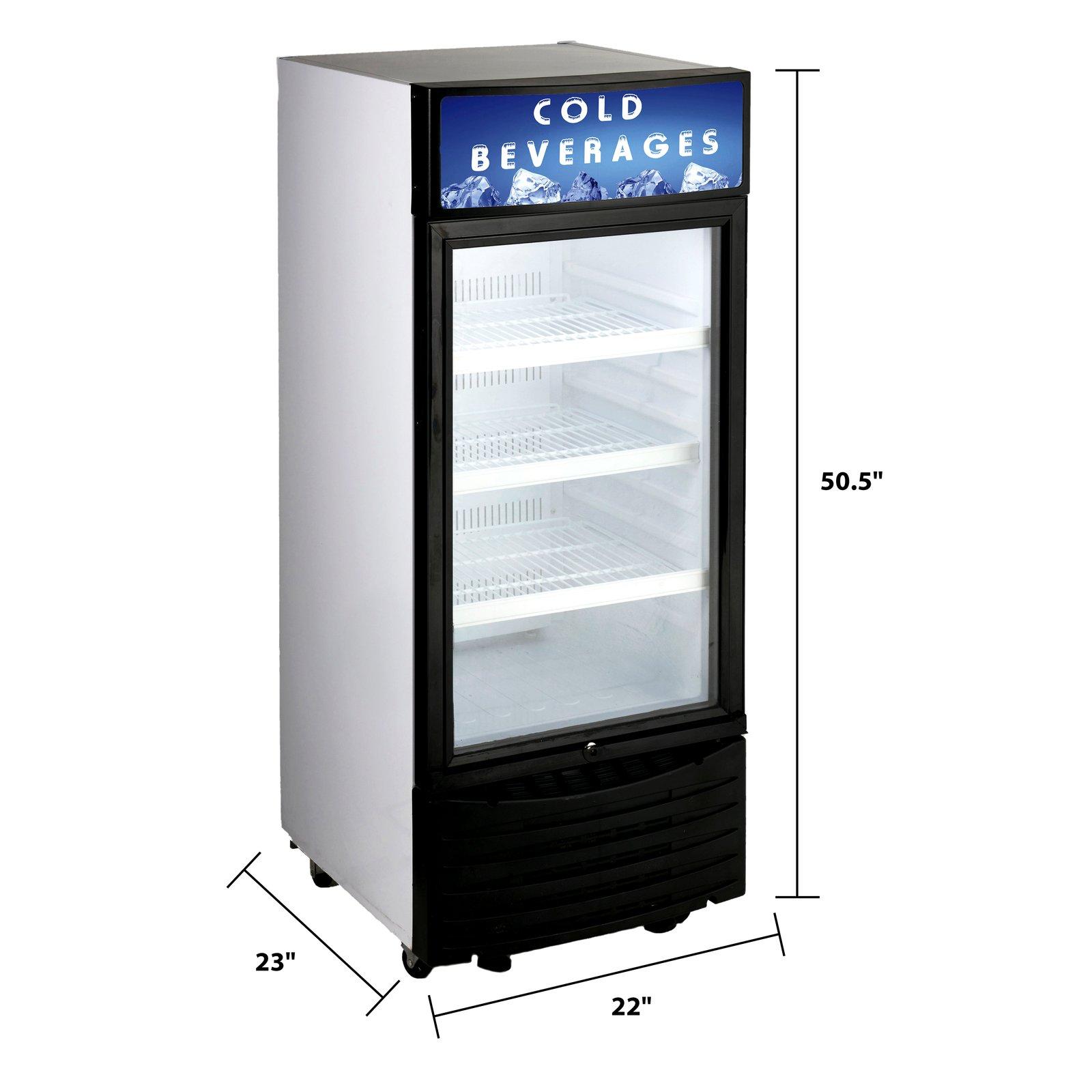 Avanti 6.0 cu. ft. Commercial Beverage Center - Black / 6.0 cu. ft