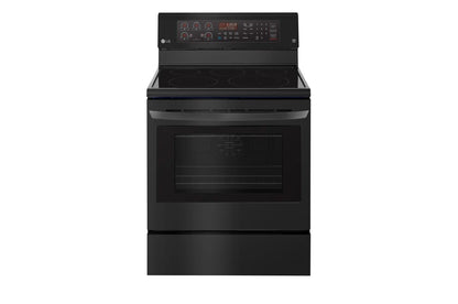 Lg LRE3194BM 6.3 cu. ft. Electric Single Oven Range with True Convection and EasyClean®