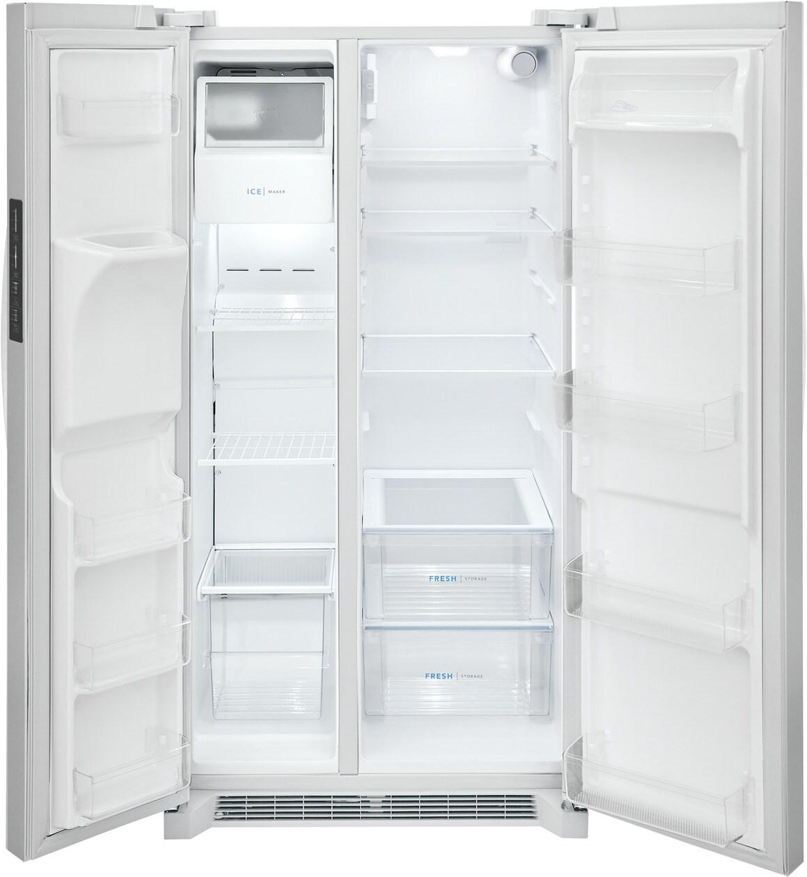 Frigidaire FRSS2623AW 26 Cu. Ft. 36" Standard Depth Side by Side Refrigerator