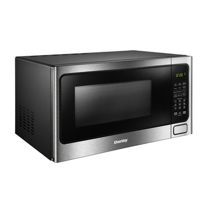 DDMW1125BBS Danby Designer 1.1 cu. ft. Countertop Microwave in Stainless Steel