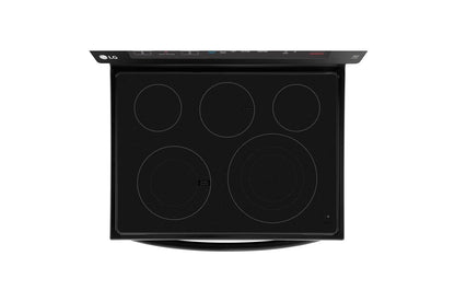 Lg LRE3194BM 6.3 cu. ft. Electric Single Oven Range with True Convection and EasyClean®
