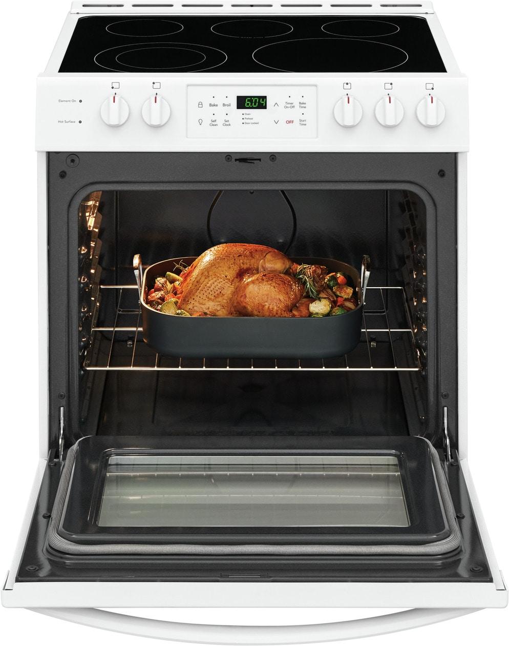 Frigidaire 30" Front Control Freestanding Electric Range