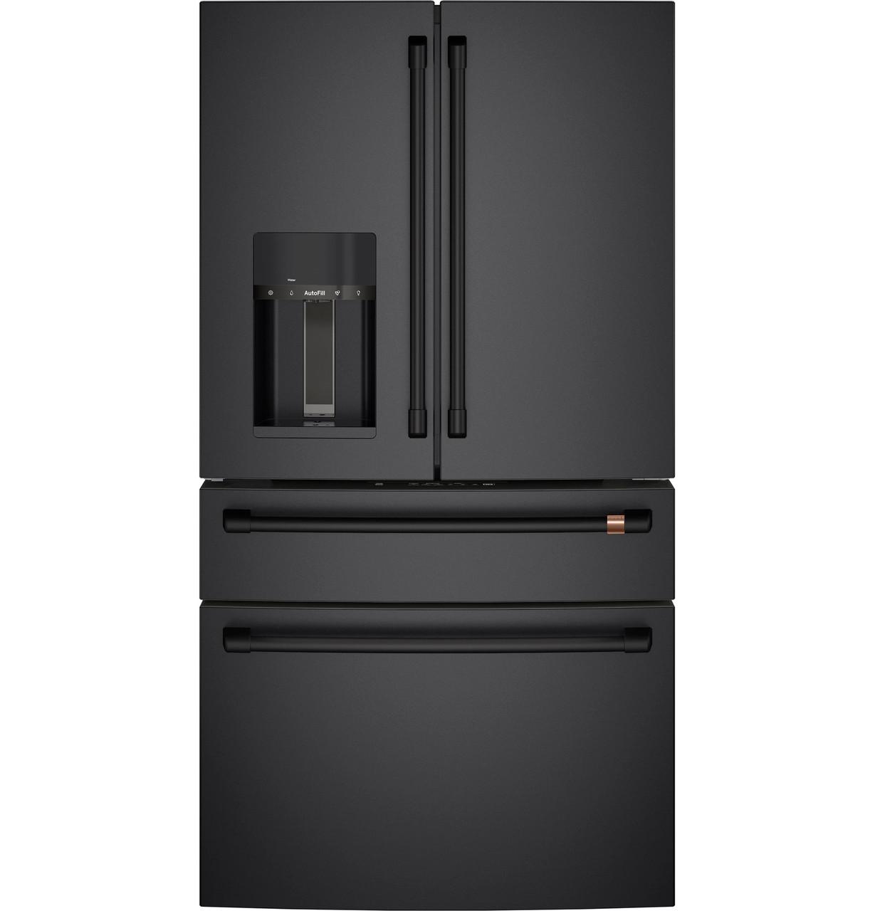 Cafe Caf(eback)™ ENERGY STAR® 22.3 Cu. Ft. Smart Counter-Depth 4-Door French-Door Refrigerator