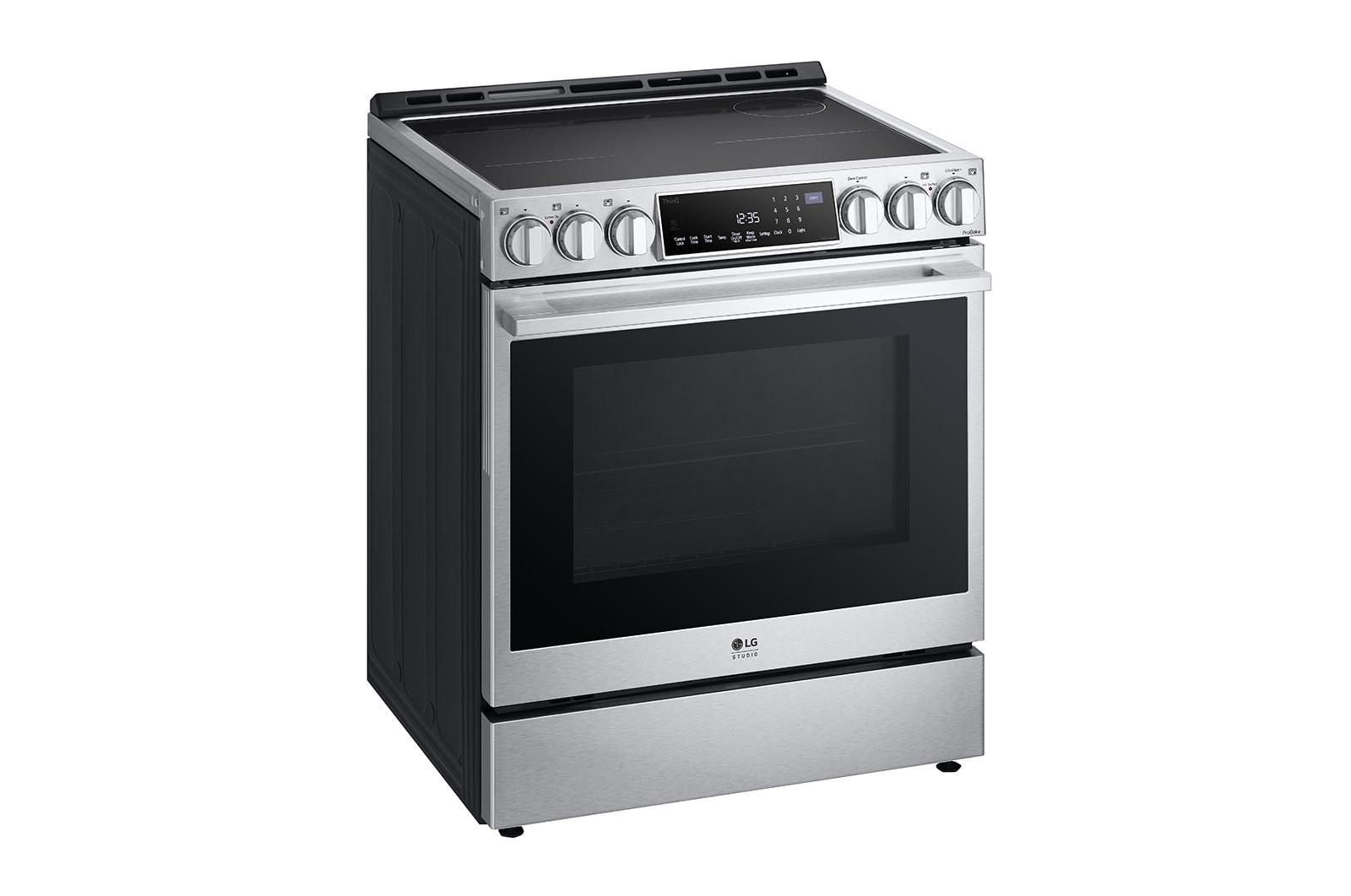 LG STUDIO 6.3 cu. ft. InstaView® Induction Slide-in Range with Air Fry and Air Sous Vide