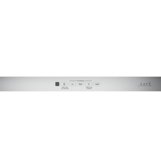 Cafe CVW73012MSS CAF(EBACK)™ 30" Wall-Mount Glass Canopy Chimney Hood