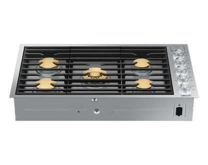 Dacor DTG36M955FS 36" Gas Cooktop, Silver Stainless Steel, Natural Gas