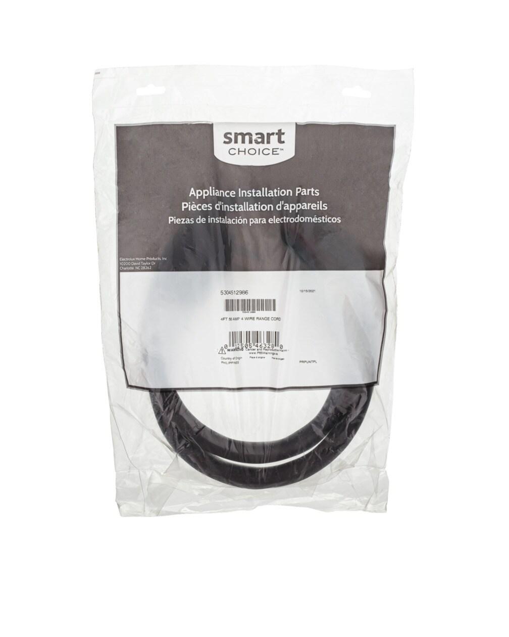 Frigidaire Smart Choice 4' 50 Amp 4 Wire Range Cord