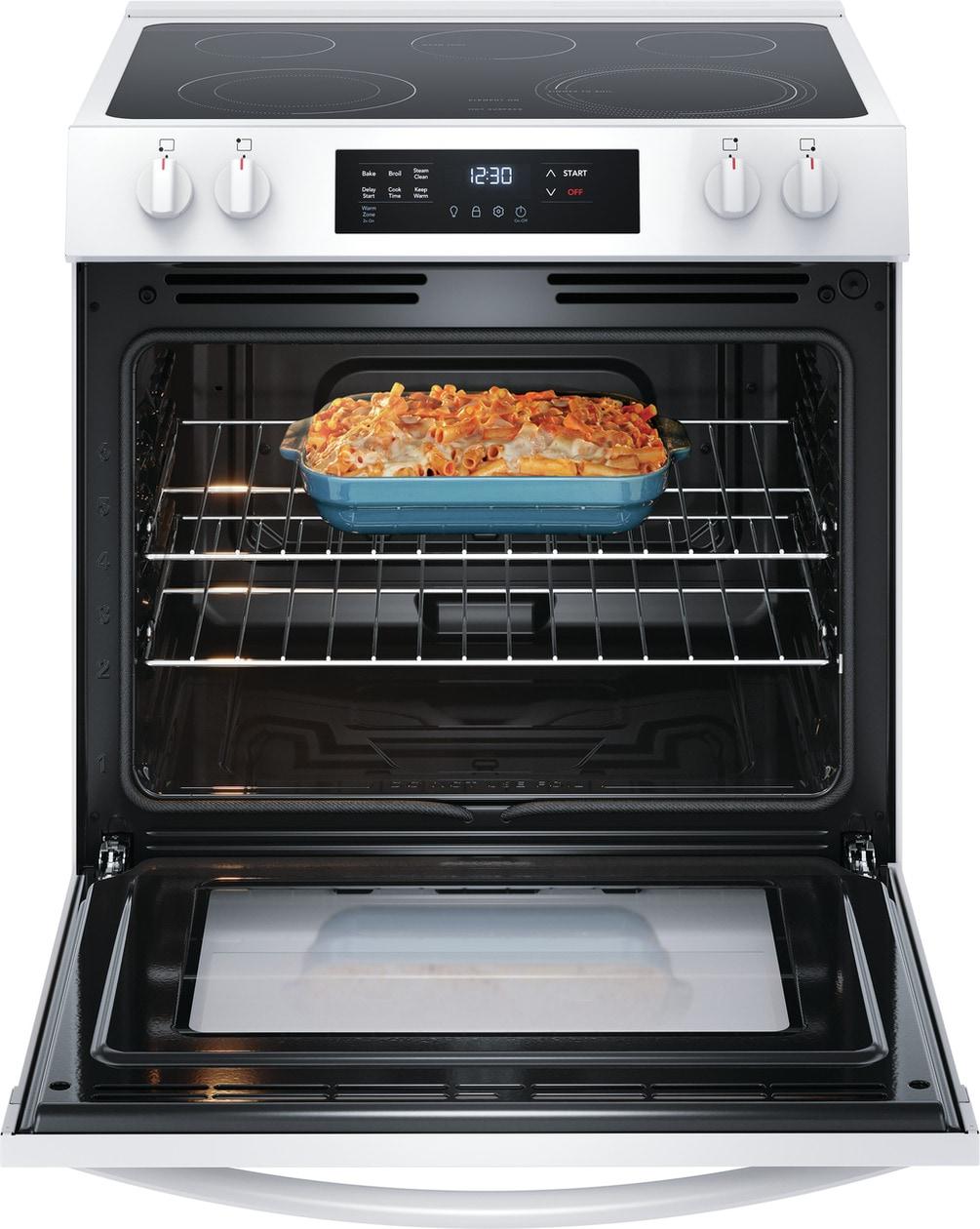 Frigidaire FCFE3062AW 30" Front Control Electric Range
