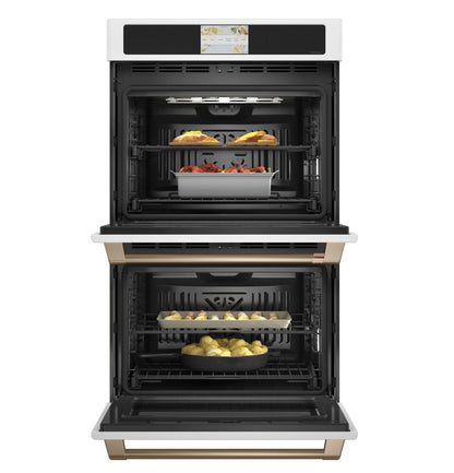 Cafe CTD90DP4NW2 CAF(EBACK)™ Professional Series 30" Smart Built-In Convection Double Wall Oven