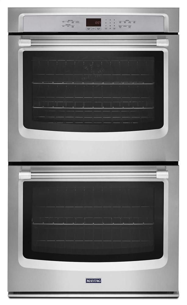 Maytag 30-inch Wide Double Wall Oven with Convection - 10.0 cu. ft.