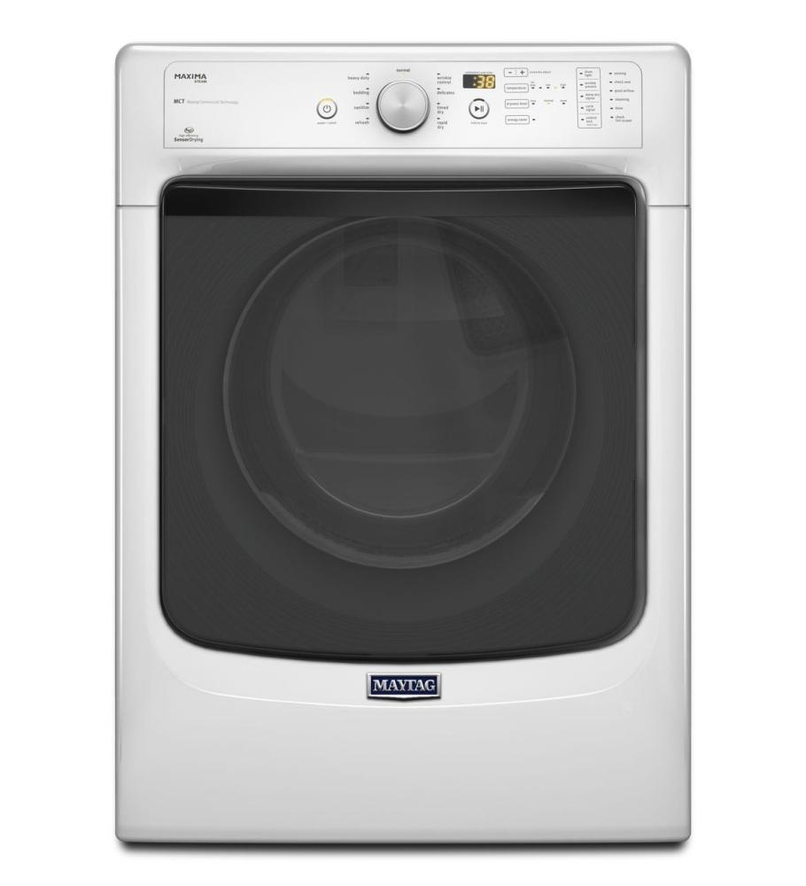 Maytag MED5100DC Maxima® Front Load Electric Dryer with Refresh Cycle with Steam - 7.3 cu. ft.