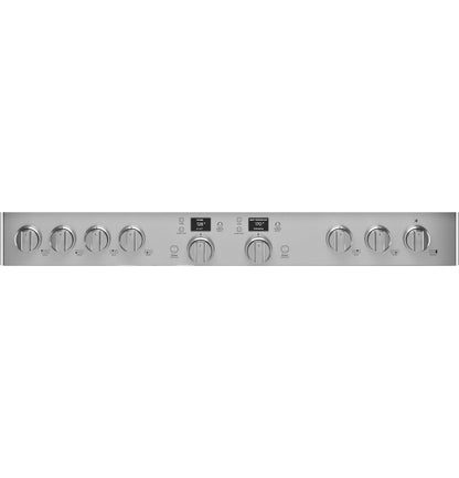 Cafe C2Y486P2TS1 CAF(EBACK)™ 48" Smart Dual-Fuel Commercial-Style Range with 6 Burners and Griddle (Natural Gas)