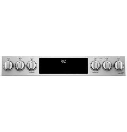 Cafe CHS950P2MS1 CAF(EBACK)™ 30" Smart Slide-In, Front-Control, Induction and Convection Double-Oven Range