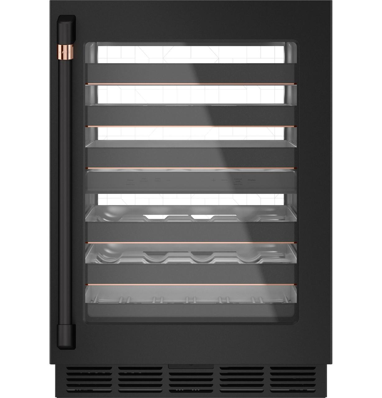Cafe CXQW1H1PPFB CAF(EBACK)™ Undercounter Handle Kit - Flat Black