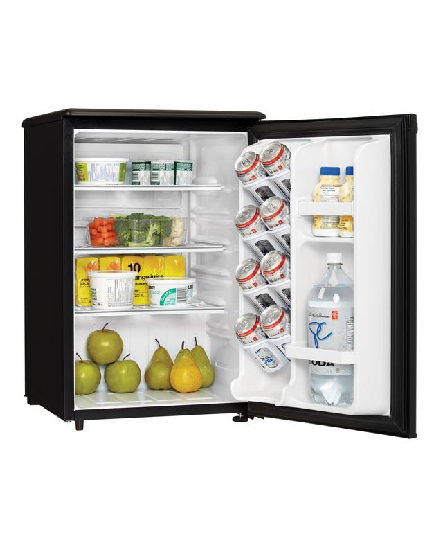 DAR026A1BDD Danby 2.6 cu. ft. Compact Fridge in Black