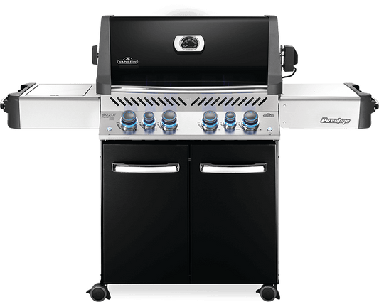 Napoleon Bbq P500RSIBPK3 Prestige 500 RSIB with Infrared Side and Rear Burner , Propane, Black