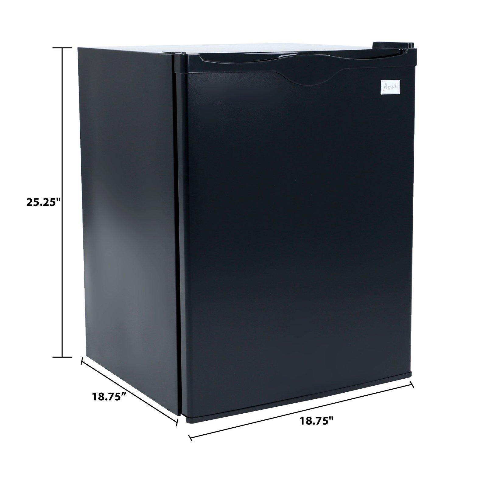 Avanti 2.2 cu. ft. Compact Refrigerator - Black / 2.2 cu. ft.