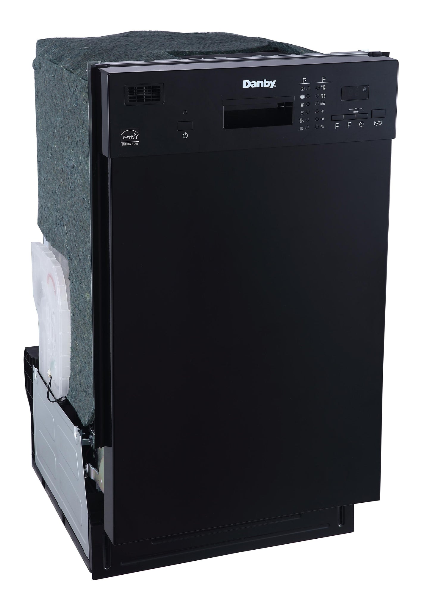 Danby 18" Wide Built-in Dishwasher in Black