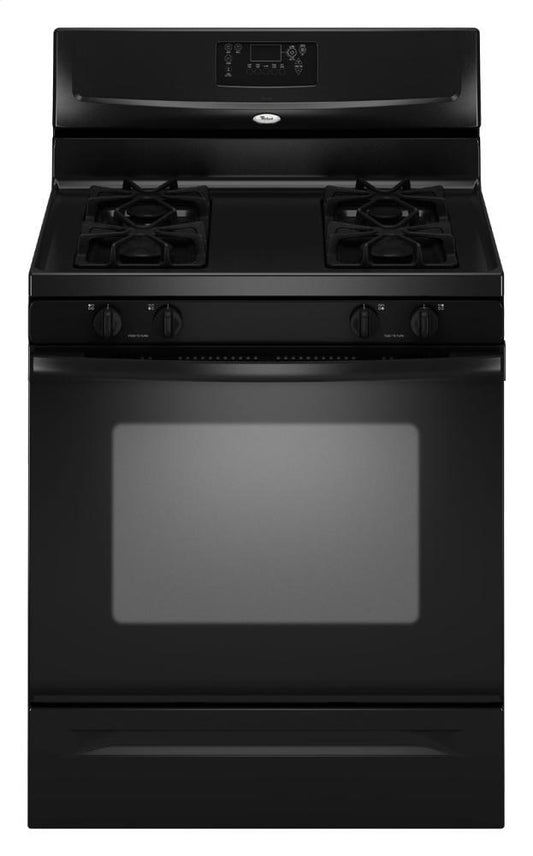 Whirlpool WFG361LVB 30-inch Self-Cleaning Freestanding Gas Range